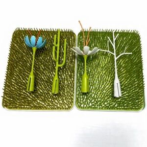 2 Boon Bottle Drying Racks & 4 Drying Accessories 🍼